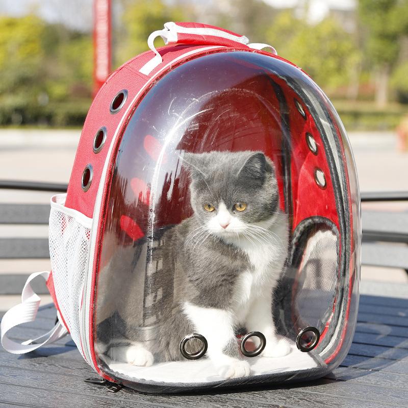 MOCHILA DE BURBUJA PARA MASCOTAS