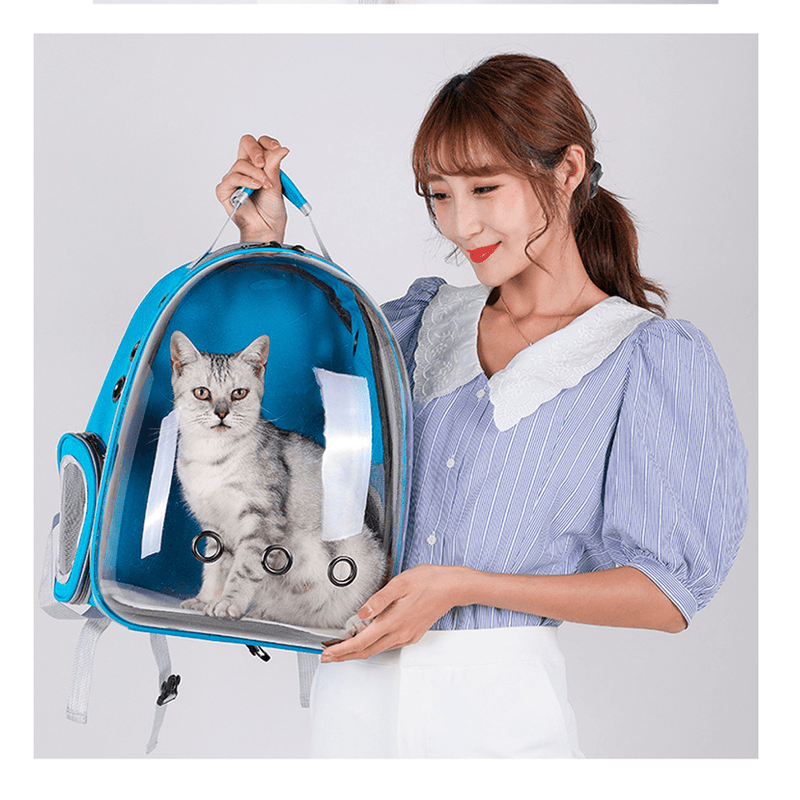 MOCHILA DE BURBUJA PARA MASCOTAS